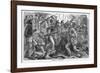 Davy Crockett Davy Crockett Dies at the Alamo-null-Framed Photographic Print