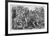Davy Crockett Davy Crockett Dies at the Alamo-null-Framed Photographic Print