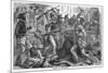 Davy Crockett Davy Crockett Dies at the Alamo-null-Mounted Photographic Print