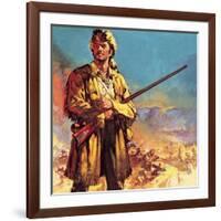 Davy Crockett: Hero of the Alamo-James Edwin Mcconnell-Framed Giclee Print