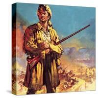 Davy Crockett: Hero of the Alamo-James Edwin Mcconnell-Stretched Canvas