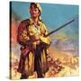 Davy Crockett: Hero of the Alamo-James Edwin Mcconnell-Stretched Canvas