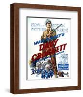Davy Crockett: King of the Wild Frontier - Movie Poster Reproduction-null-Framed Photo