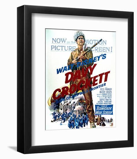 Davy Crockett: King of the Wild Frontier - Movie Poster Reproduction-null-Framed Photo