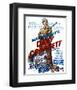 Davy Crockett: King of the Wild Frontier - Movie Poster Reproduction-null-Framed Photo