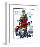 Davy Crockett: King of the Wild Frontier - Movie Poster Reproduction-null-Framed Photo