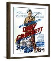 Davy Crockett: King of the Wild Frontier - Movie Poster Reproduction-null-Framed Photo