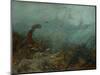 Davy Jones's Locker, C.1870-1920 (Oil on Canvas)-William Lionel Wyllie-Mounted Giclee Print
