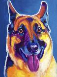 Pit Bull - Crysanthemum-Dawgart-Giclee Print