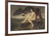 Dawn, 1871 (Oil on Canvas)-Simeon Solomon-Framed Giclee Print