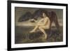 Dawn, 1871 (Oil on Canvas)-Simeon Solomon-Framed Giclee Print