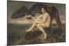 Dawn, 1871 (Oil on Canvas)-Simeon Solomon-Mounted Giclee Print