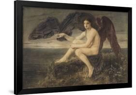 Dawn, 1871 (Oil on Canvas)-Simeon Solomon-Framed Giclee Print