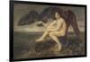 Dawn, 1871 (Oil on Canvas)-Simeon Solomon-Framed Giclee Print