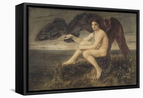 Dawn, 1871 (Oil on Canvas)-Simeon Solomon-Framed Stretched Canvas