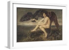 Dawn, 1871 (Oil on Canvas)-Simeon Solomon-Framed Giclee Print