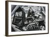 Dawn and Sunset on the Alps (Ploughing)-Fortunato Depero-Framed Giclee Print