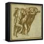 Dawn: Apollo with the Horses of the Sun-Giulio Romano-Framed Stretched Canvas