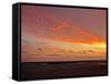 Dawn at Beach-null-Framed Stretched Canvas