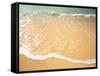 Dawn at Beach-null-Framed Stretched Canvas