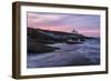 Dawn at Beavertail Point-Michael Blanchette Photography-Framed Photographic Print