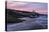 Dawn at Beavertail Point-Michael Blanchette Photography-Stretched Canvas