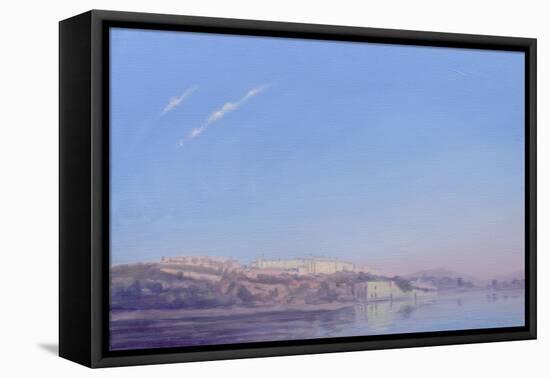 Dawn at Jaipur-Derek Hare-Framed Stretched Canvas