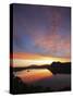 Dawn at Lake Mashu-null-Stretched Canvas