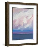 Dawn At Sea-Jenny Westenhofer-Framed Art Print