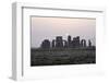 Dawn at Stonehenge, Wiltshire, c20th century-CM Dixon-Framed Photographic Print