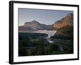 Dawn at Swiftcurrent Creek, Glacier National Park, Montana, USA-James Hager-Framed Photographic Print