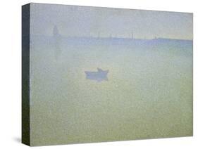 Dawn at the Seine, 1899-Charles Angrand-Stretched Canvas