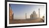 Dawn at the Taj Mahal, UNESCO World Heritage Site, Agra, Uttar Pradesh, India, Asia-Ben Pipe-Framed Photographic Print