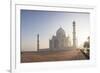Dawn at the Taj Mahal, UNESCO World Heritage Site, Agra, Uttar Pradesh, India, Asia-Ben Pipe-Framed Photographic Print