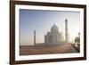 Dawn at the Taj Mahal, UNESCO World Heritage Site, Agra, Uttar Pradesh, India, Asia-Ben Pipe-Framed Photographic Print