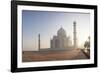 Dawn at the Taj Mahal, UNESCO World Heritage Site, Agra, Uttar Pradesh, India, Asia-Ben Pipe-Framed Photographic Print