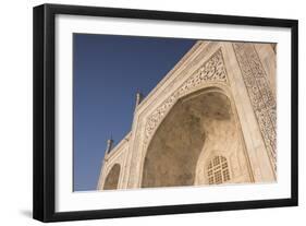 Dawn at the Taj Mahal, UNESCO World Heritage Site, Agra, Uttar Pradesh, India, Asia-Ben Pipe-Framed Photographic Print