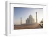 Dawn at the Taj Mahal, UNESCO World Heritage Site, Agra, Uttar Pradesh, India, Asia-Ben Pipe-Framed Photographic Print