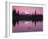 Dawn at Tipsoo Lake, Mt. Rainier National Park, Washington, USA-Charles Gurche-Framed Photographic Print