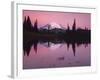 Dawn at Tipsoo Lake, Mt. Rainier National Park, Washington, USA-Charles Gurche-Framed Photographic Print