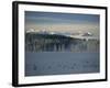 Dawn Breaking Over Georgetown Lake at Southern Cross, Rocky Mountains, West Montana, USA-Robert Francis-Framed Photographic Print