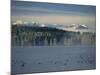 Dawn Breaking Over Georgetown Lake at Southern Cross, Rocky Mountains, West Montana, USA-Robert Francis-Mounted Photographic Print
