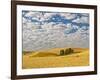 Dawn Breaks on Wheat Field, Walla Walla, Washington, USA-Richard Duval-Framed Photographic Print