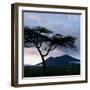 Dawn Breaks over Mount Meru, Tanzania-Nigel Pavitt-Framed Photographic Print