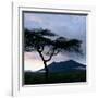 Dawn Breaks over Mount Meru, Tanzania-Nigel Pavitt-Framed Photographic Print