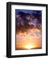 Dawn Breaks Over Southern England at the Start of Partial Solar Eclipse, October 2005-null-Framed Premium Photographic Print