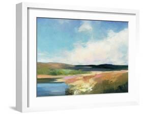 Dawn by the Water Crop-Julia Purinton-Framed Art Print