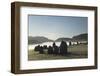 Dawn, Castlerigg Stone Circle, Helvellyn Range on Horizon, Keswick, Lake District, Cumbria-James Emmerson-Framed Photographic Print