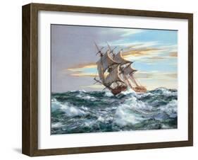 Dawn Chase-Montague Dawson-Framed Art Print