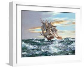 Dawn Chase-Montague Dawson-Framed Art Print